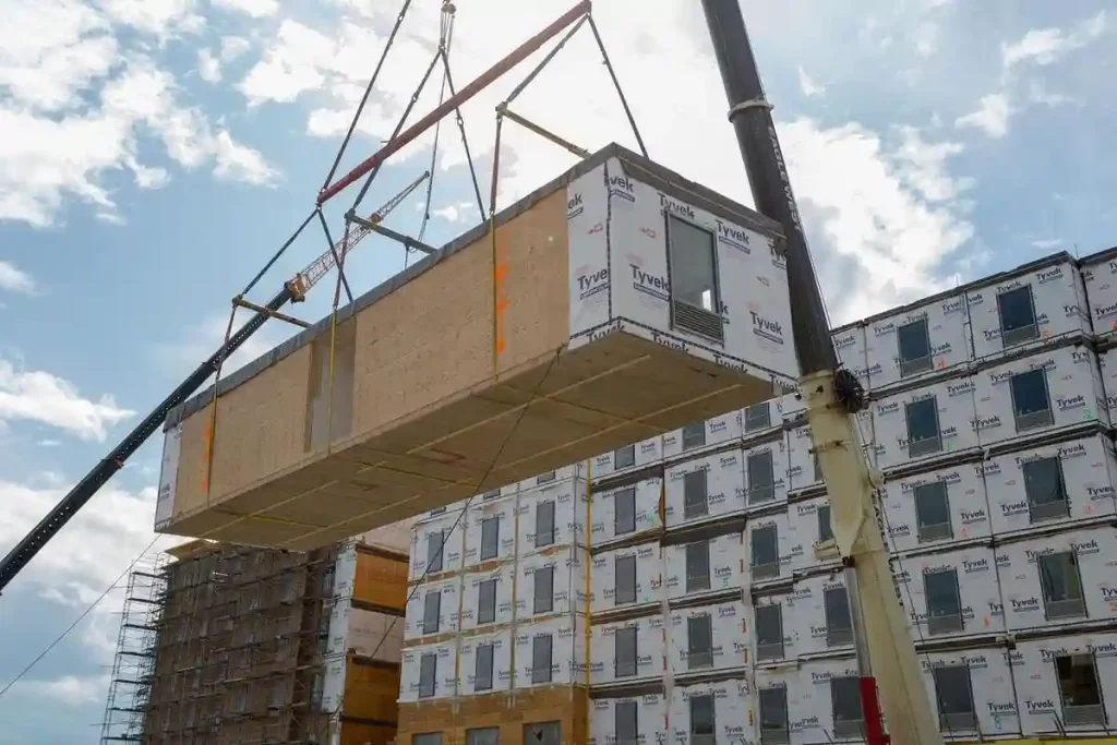 new construction with the use of Prefabricated Elements